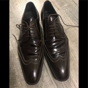 Dolce & Gabbana Brown Leather Men's Shoes